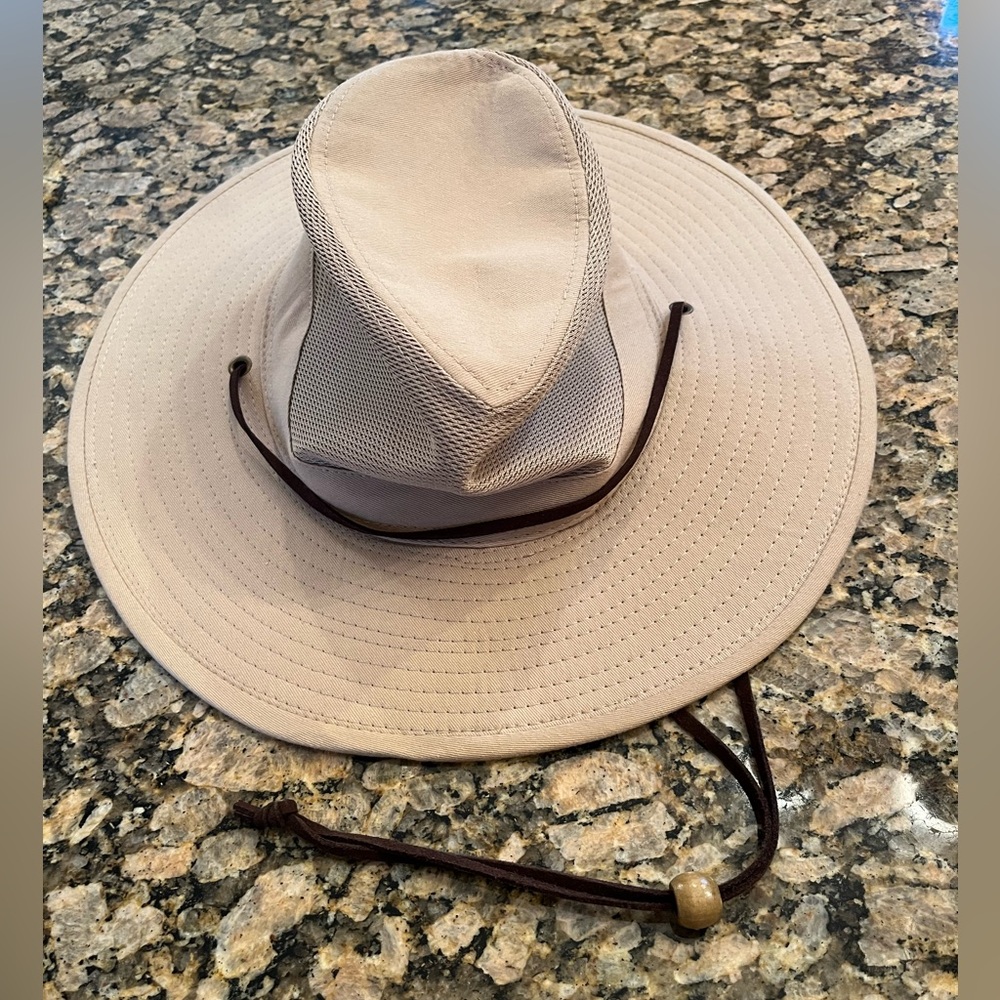 Beach Hat with Chin Strap